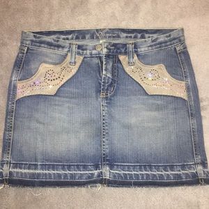 BeBe Jean mini skirt (size 28)